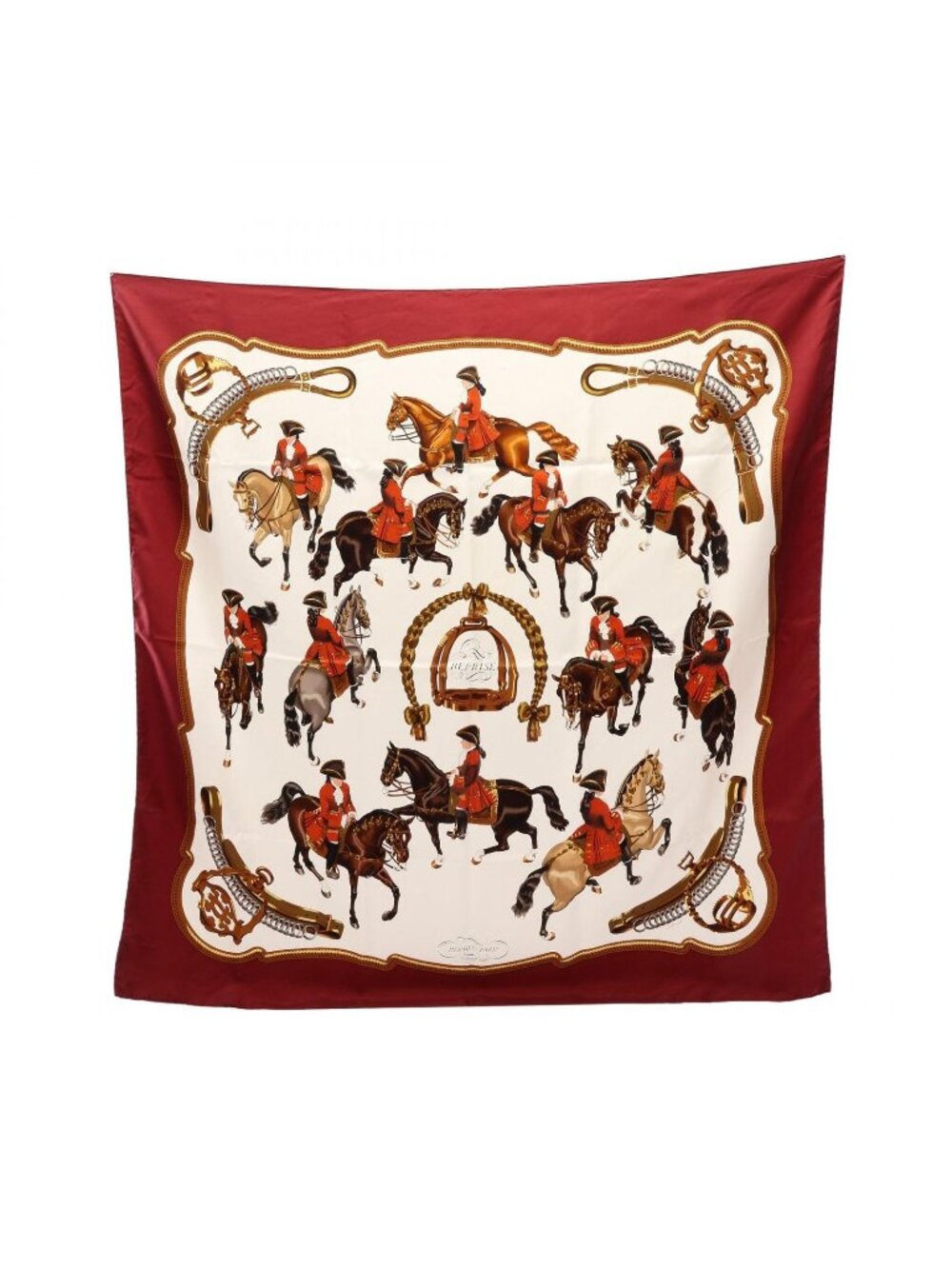 Hermes Scarf Carre 90 Reprise Silk